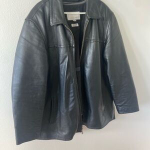 Wilsons Leather Black Coat
